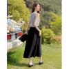 Women's Irregular T-Shirt & Camisole Dress Set