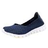 Autumn New Handwoven Shoes Elastic Casual Shoes Hollow Versatile Overshoes Women