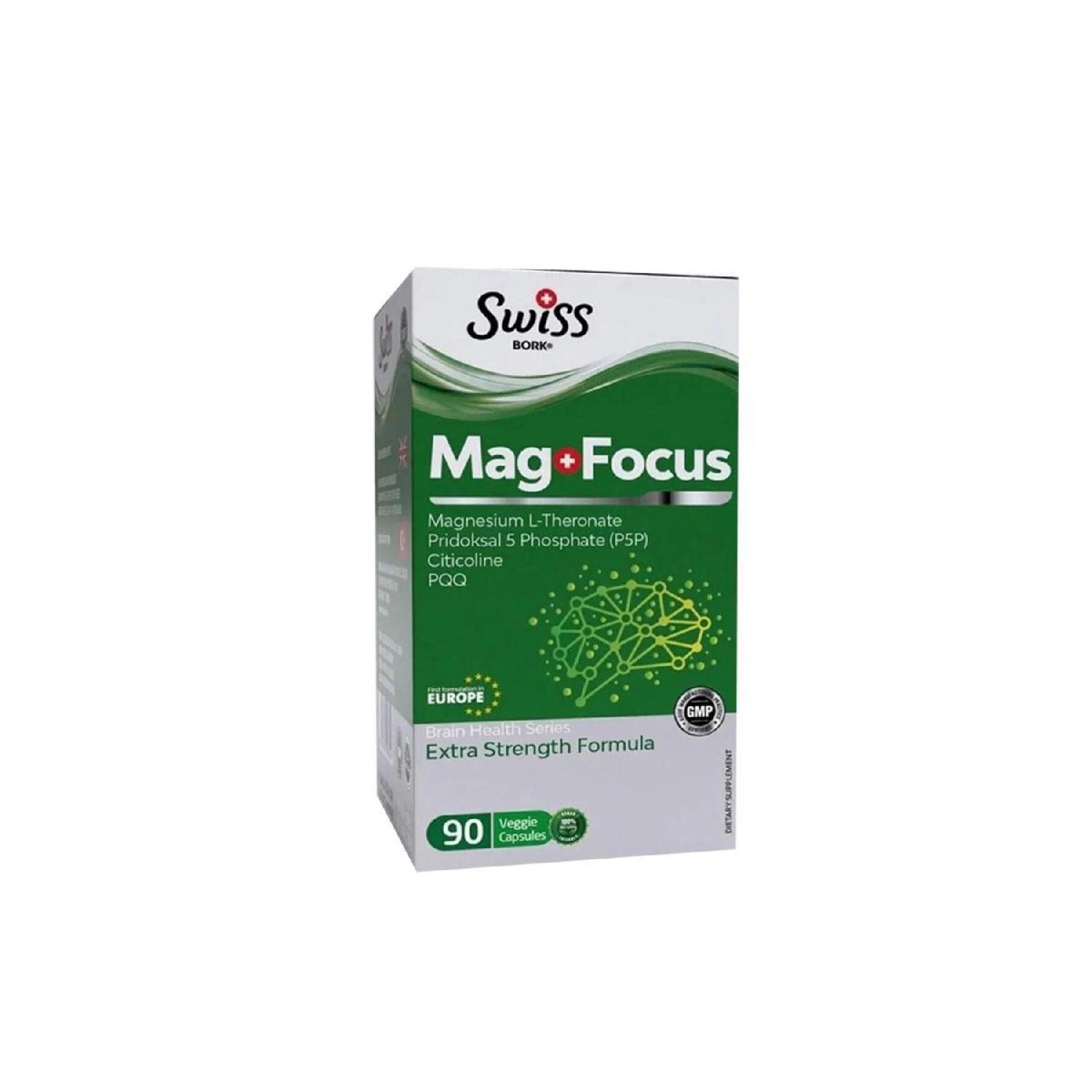 

Bork Magnesium L-theronate Focus 90 Capsules