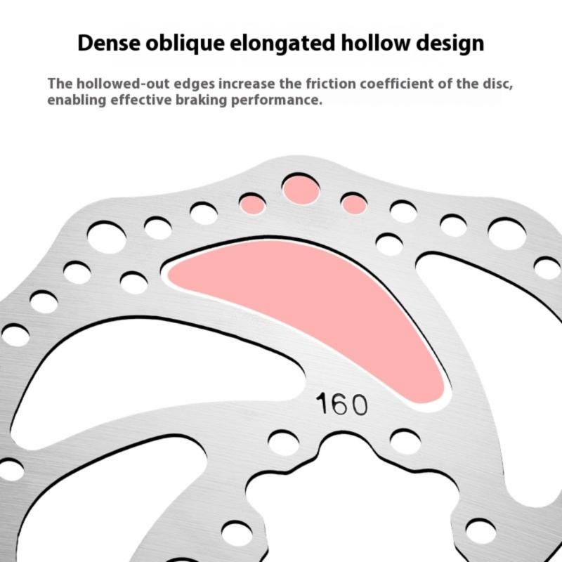 High Performances Alloys Mountain Bike Disc Brake Rotors Cycling Disc Brake Rotors for Enhances Heat Dissipation