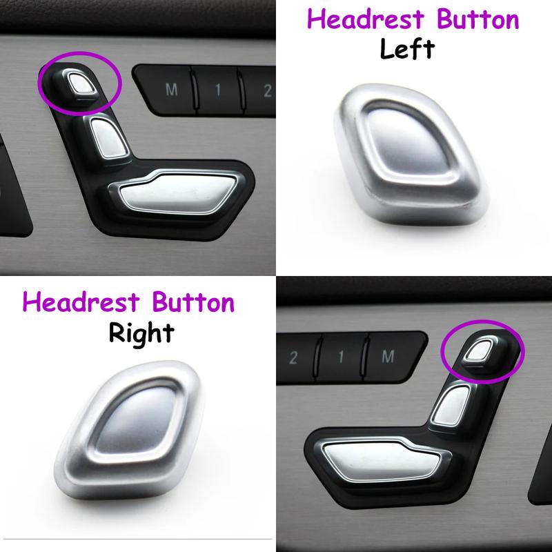 W204 W212 W207 W166 X204 W218 W172 W246 Car Seat Adjustment Switch Button Headrest Button For Benz A B C E ML GL GLE GLK CLS