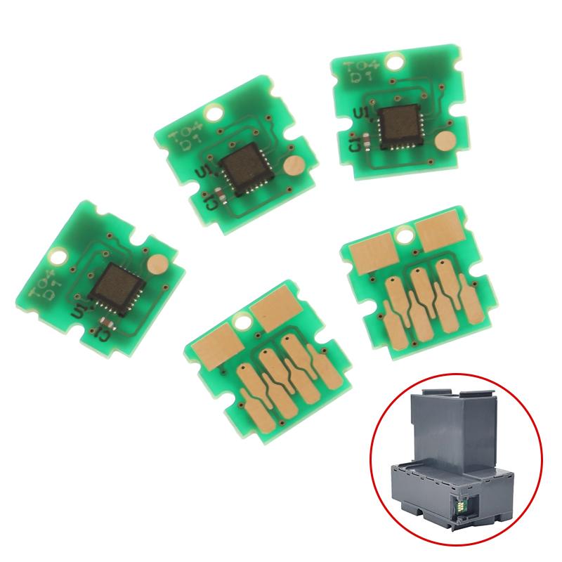 1/5Pcs T04D100 T04D100 T04D1 Ewmb2 Ink Maintenance Box Chip For Epson L6160 L6168 L6170 L6178 L6190 L6191 L6198 L6161 L6166
