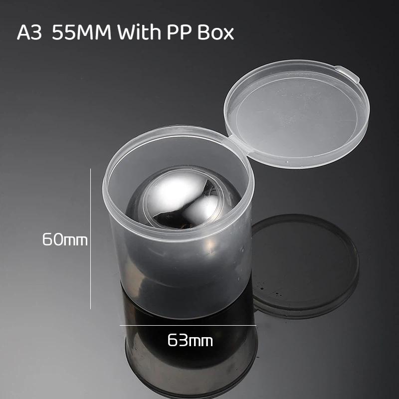 38/55MM Stainless Steel Ice Balls Reusable Round Metal Cooling Cubes Food Safe for Home Bar  Drinks