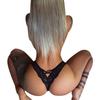 Sexy Women Lace Flowers Low Waist Underwear Panties G-string Lingerie Thongs