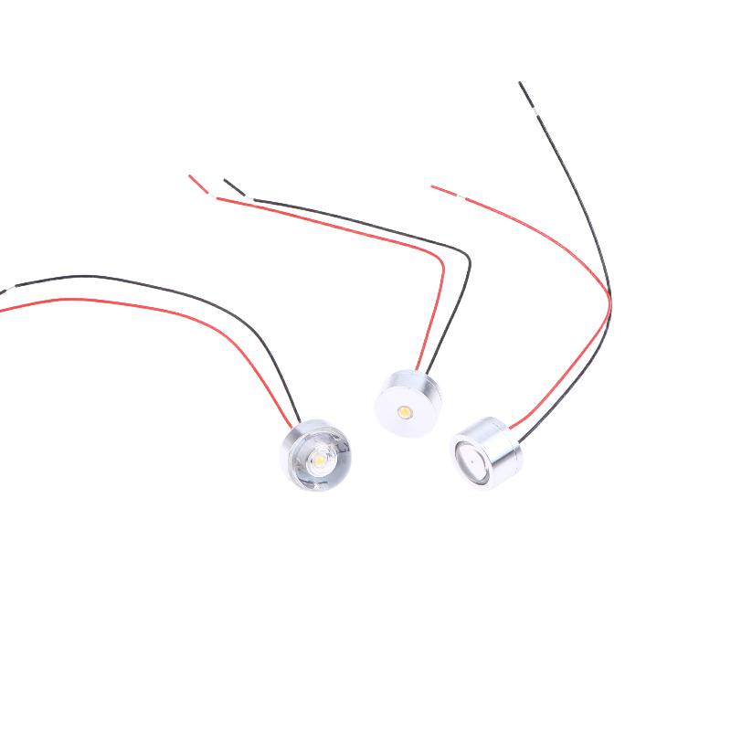 2 Stück 12V LED-Birne Lampe Mini Einbau-Downlight 3000/6500K Warmweiß/Reines Weiß Für Schrank Auto Wohnmobil Schrank Aufputz-Strahler