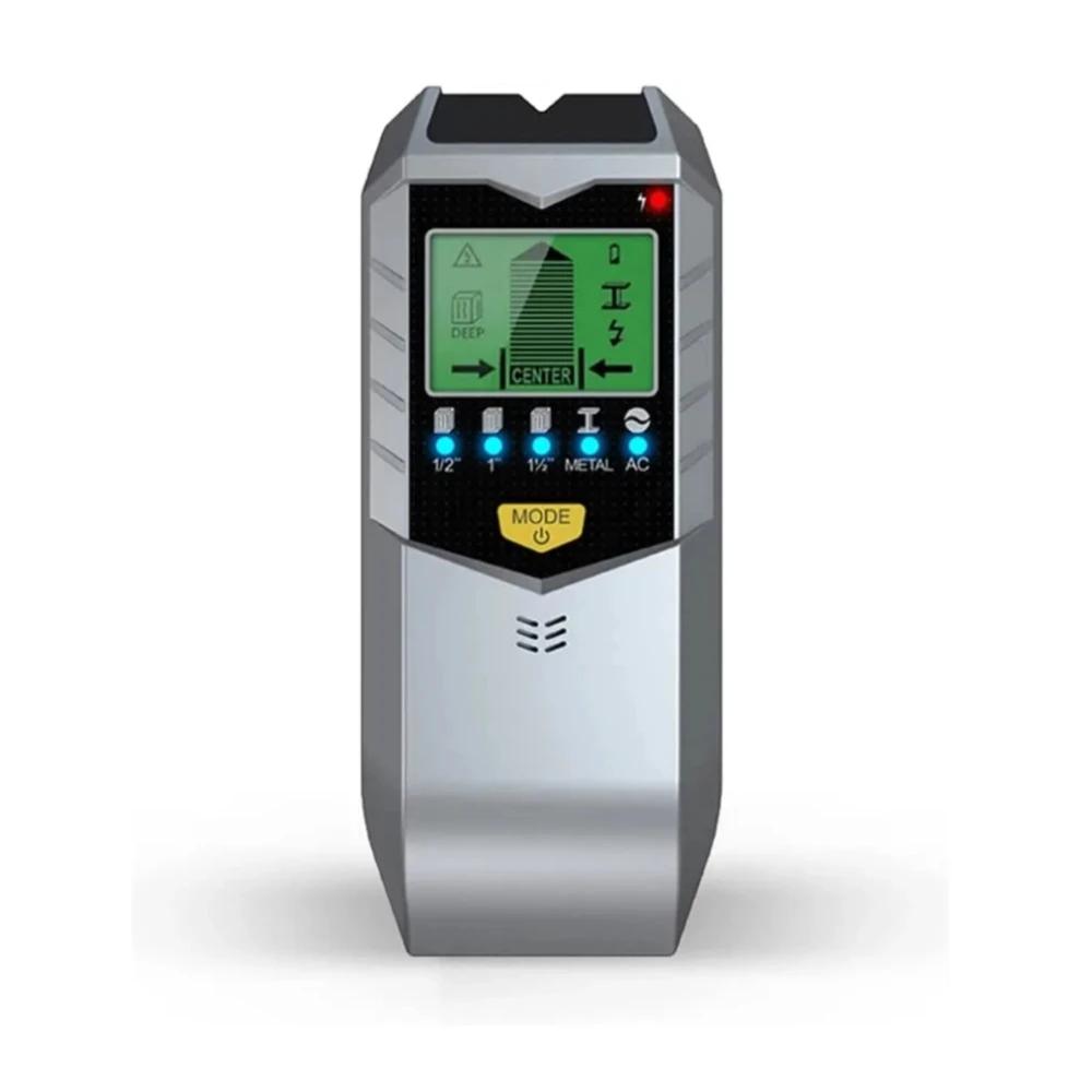 5 in 1 Elektronischer Wanddetektor Finder Multifunktionaler Handmetalldetektor Bolzensucher Holzsucher Elektronisches Messgerät