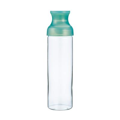 HARIO 1000ml do Cold Brew Wykonany w Karafce Filter-in-Bottle, Szkło Żaroodporne, Pojemność, Zielony, Herbata, Japonia, FIR-100-TG