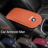 LXXM7 Car Armrest Box Mats For BMW 1 3 5 7 Series X1 X3 X4 X5 F10 F15 F16 F20 F30 F18 F25 M3 M4 E34 E82 Center Console Cover Protector