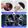 4Pcs Car Emblem Wheel Hub Center Cap Sticker Rim Badge Cover For Mitsubishi Eclipse Lancer Mirage Jinxuan Galant Mirage Montero