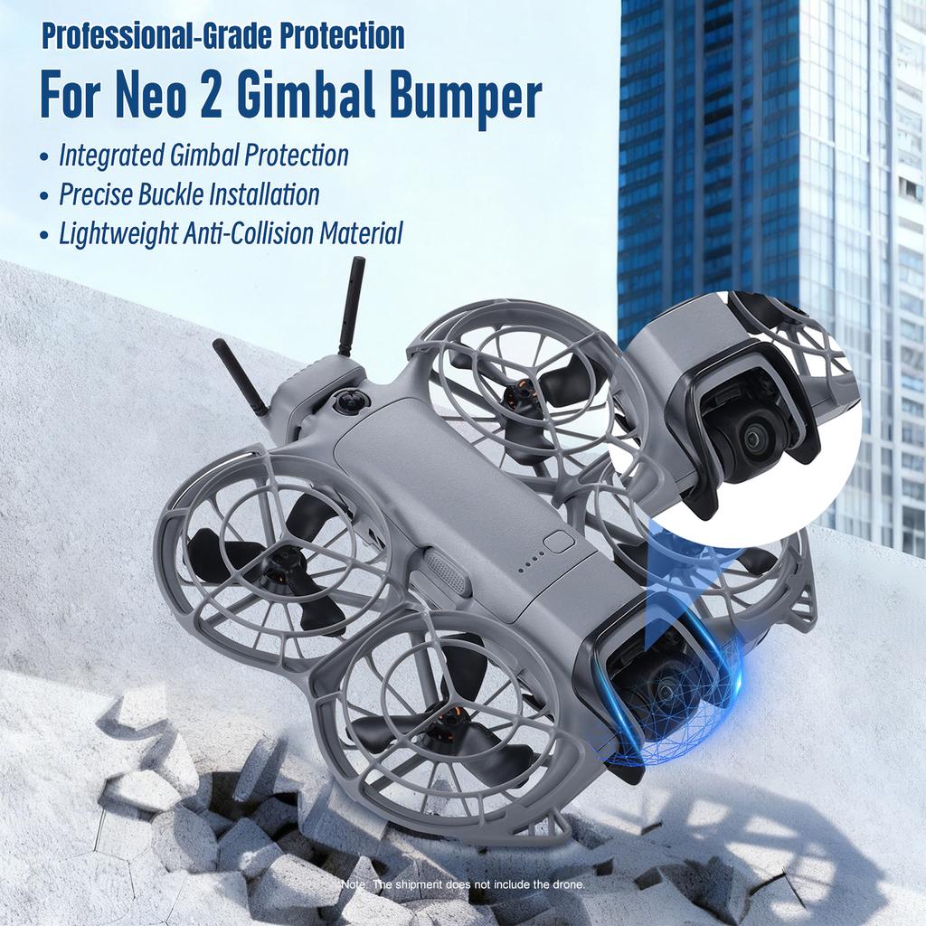 1-5PCS Gimbal Bumper Guard Lens Protector for DJI NEO 2 High Toughness Soft Silicone Resistant to Impact Deformation Reusable
