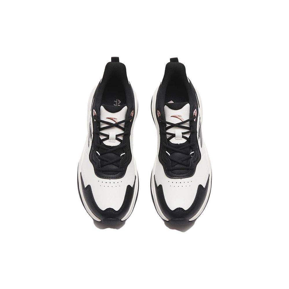 Anta Abrasion Resistant Breathable Low top Training Shoes Women's Black White 122317756-3