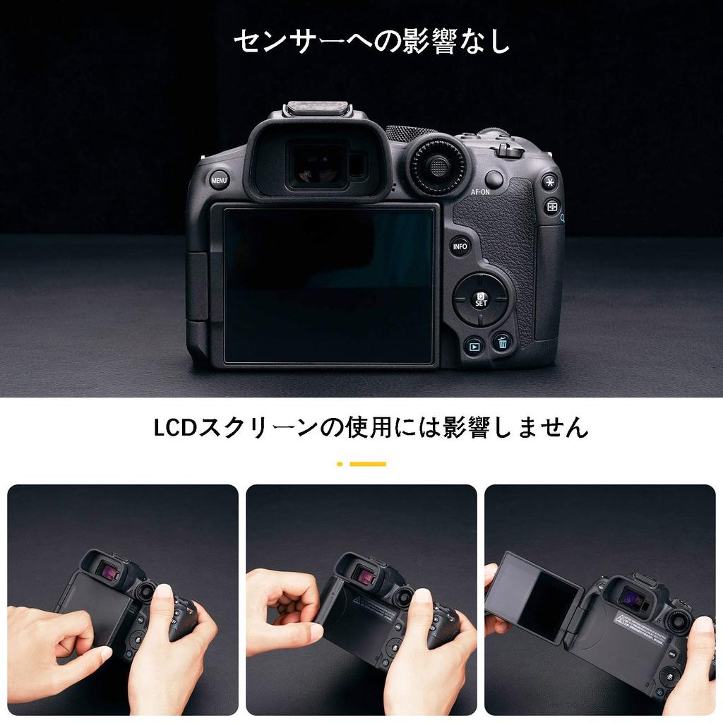 Extended Eyecup Eyepiece for Canon EOS Blocks Stray Protects Viewfinder R7/EOSR7 Cameras, Light,