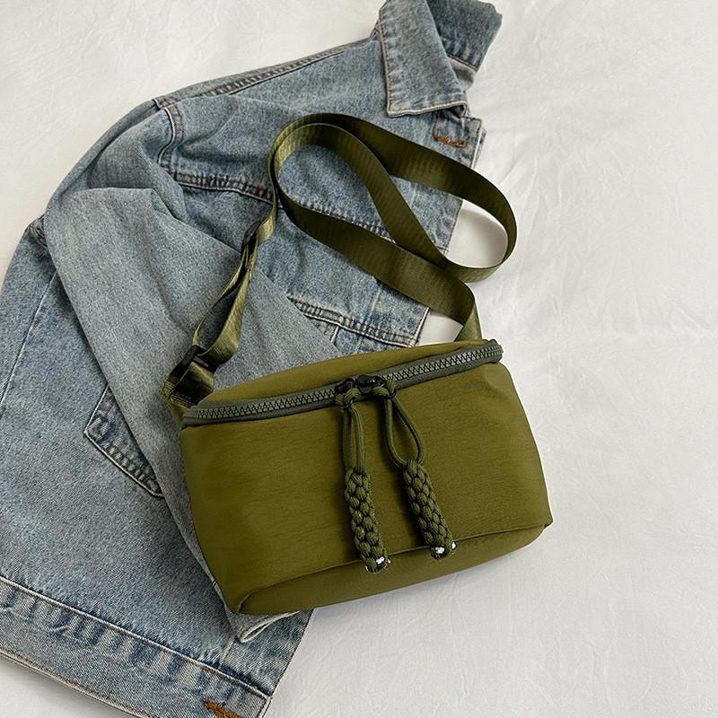 Retro Women s Small Square Bag Stylish And Simple Crossbody Handbag For Casual Commuting Green