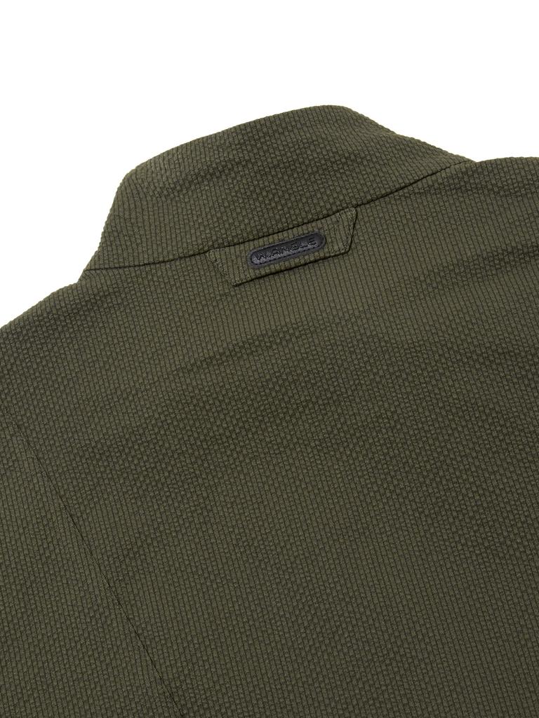 Wideangle Co Transitional Seersucker Jacket M_Khaki