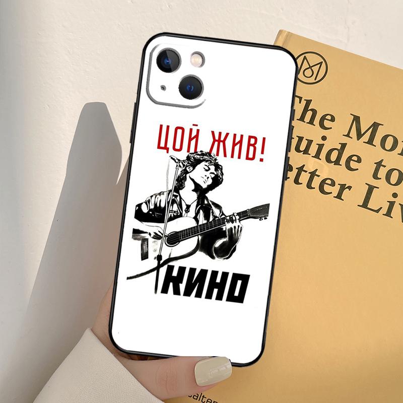 

Чехол Viktor Tsoi для iPhone 16 15 14 Pro Max Plus 13 Pro Max 11 12 Mini Чехол Coque iPhone 13 mini