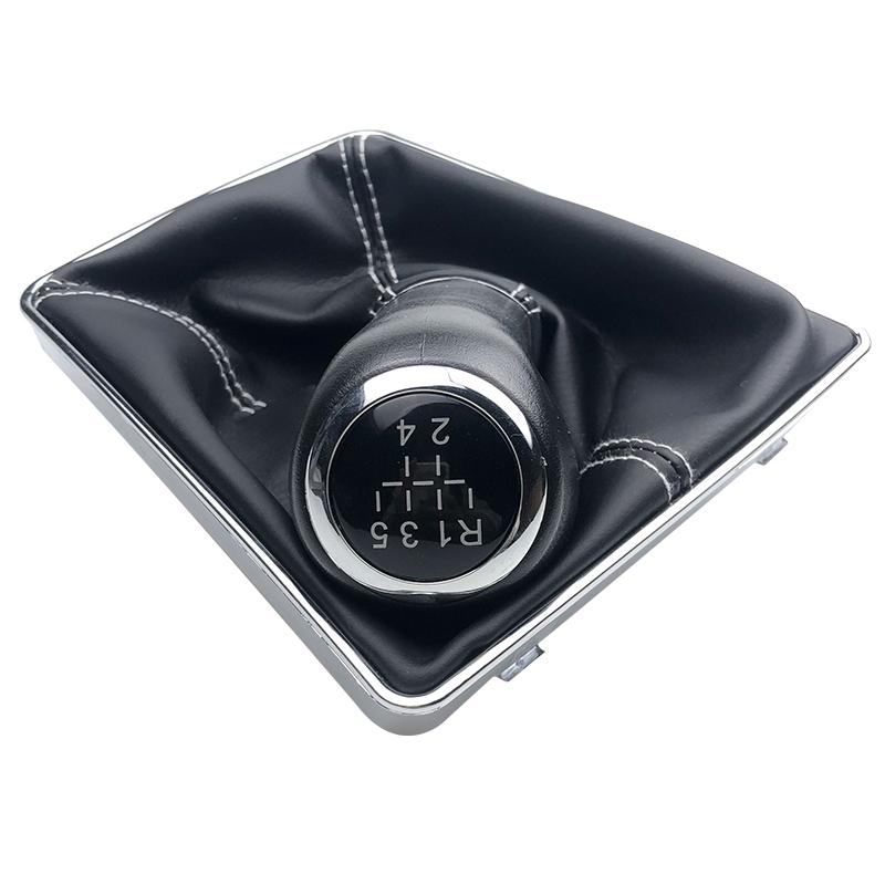 5/6 Speed For Opel ASTRA H Gear Shift Knob Lever Stick Gaiter Boot Parking Handbrake Grips Boot Cover Case Collar Car Styling