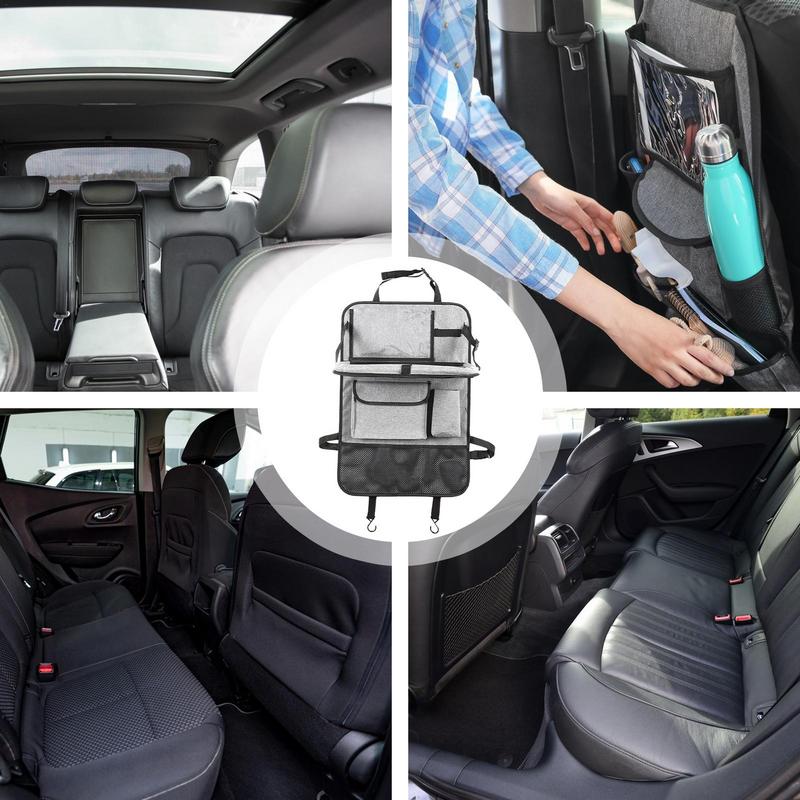 Car Storage Organizer Back Seat Backseat Car Organizers And Storage Travel Accessories With Tablet Holder Multiple Pockets
