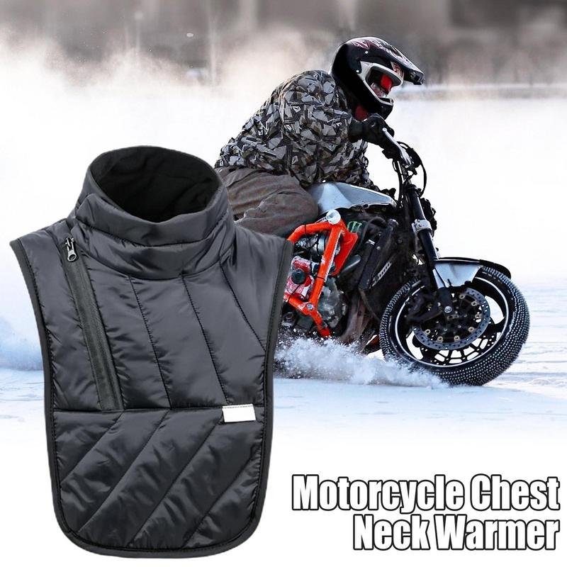 Multifunctional Chest And Neck Warmer Adjustment Winter Warm Motorcycle Racing Neck Warmer Motocross Balaclavas Neck Cover Chest