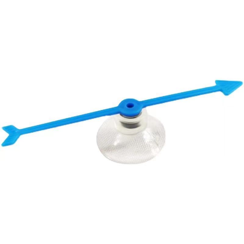1PC 10cm Games Spinner Plastic Material Arrow Spinners Suction Cup Board Arrow Playthings ideal for Kids DO IT YOURSELF Board Games Children