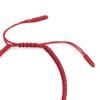 Unisex Bracelet Solid Color Handmade Rope Braided Lucky Bangle Jewelry for Party