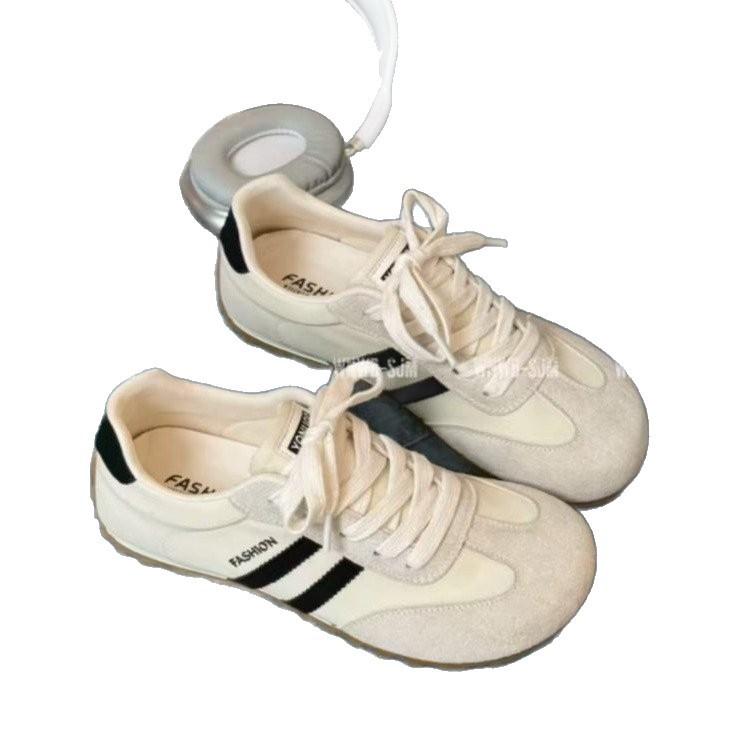 Yellow Forrest Gump shoes women's shoes 2025 new popular spring and summer flat-bottomed German training shoes versatile sports and leisure board shoe