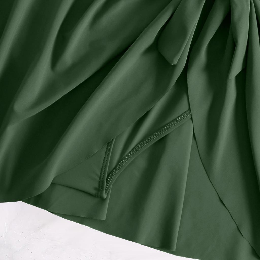 Damen Solid Swimwear Sense Bikini mit Brustpolster ohne Stahl-BH Bademode