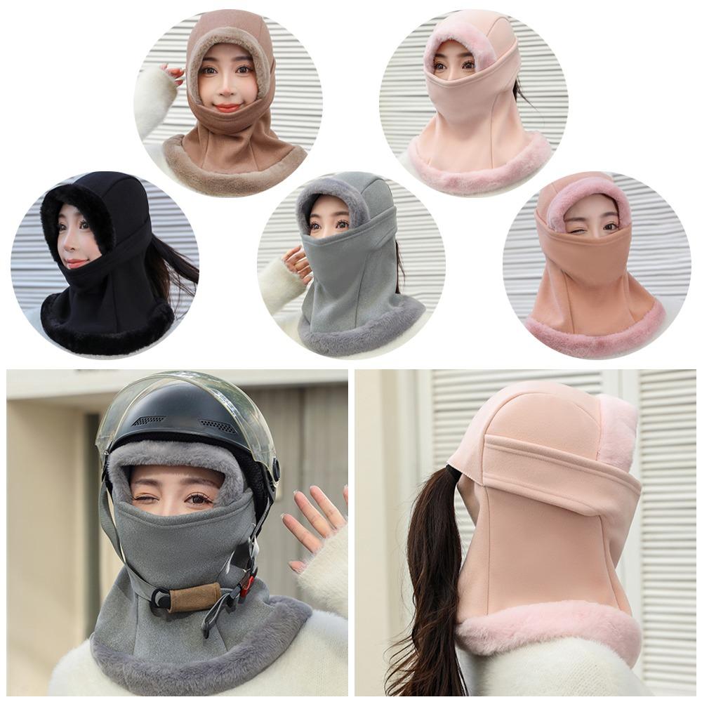 Warm Pullover Cap Windproof Lei Feng Hat New Neck Warmer  Unisex