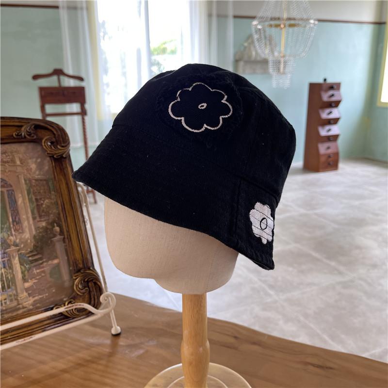 Embroidered Flower Bucket Hat For Girls To Show Their Faces In Spring And Summer, Outdoor Basin Hat, Korean Version Bucket Hat,