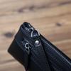 NZPJ Leather Men's Wallet Natural Leather Clutch Bag Long Bank Card Bag Large Capacity Coin Purse Casual Men's Mobile Phone Bag