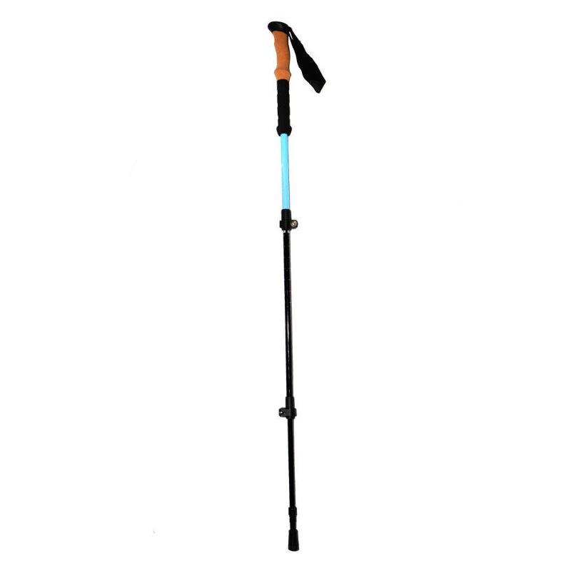 OKHEALING Lightweight Telescopic Carbon Fiber Trekking Poles - Adjustable Length 105-135 cm