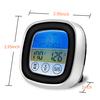 Touchscreen Meat Thermometer Food Barbecue Thermometer BBQ Grill Smoker Thermometer Timer Alert Cooking Baking Oven
