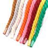 Round Shoelaces Quality Colorful 1CM Thicker Cotton Shoelace Sneakers Rope Laces 100/120/140/160CM Boots Shoe laces Shoes 1Pair