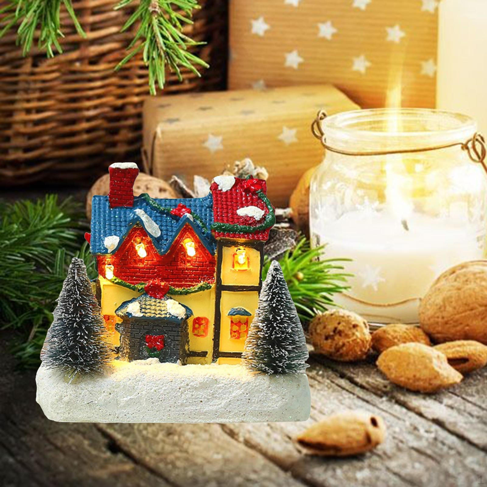 Комната Светодиодный Снег Настольный Сказочный Сад Снежная Коллекция Украшений Snow Scene C