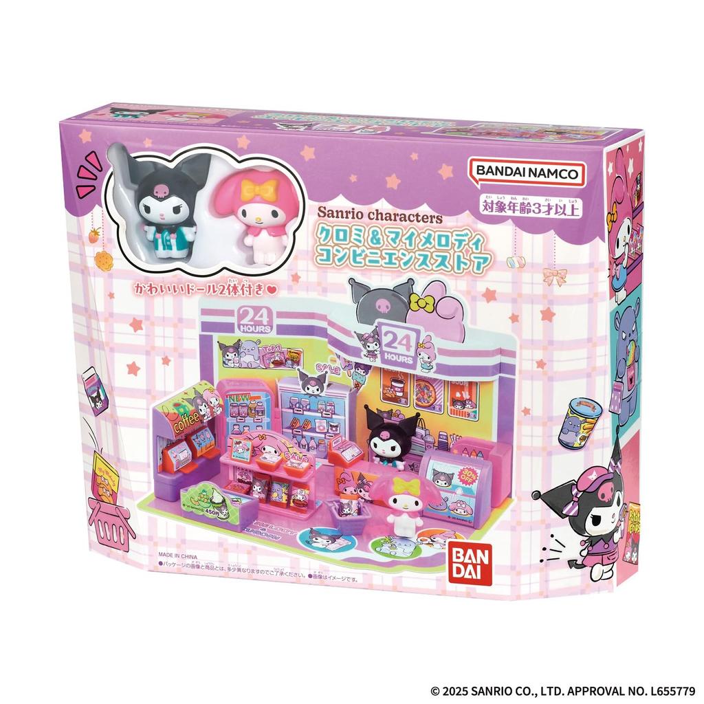 Sanrio Characters Kuromi My Melody Convenience Store [BANDAI] &