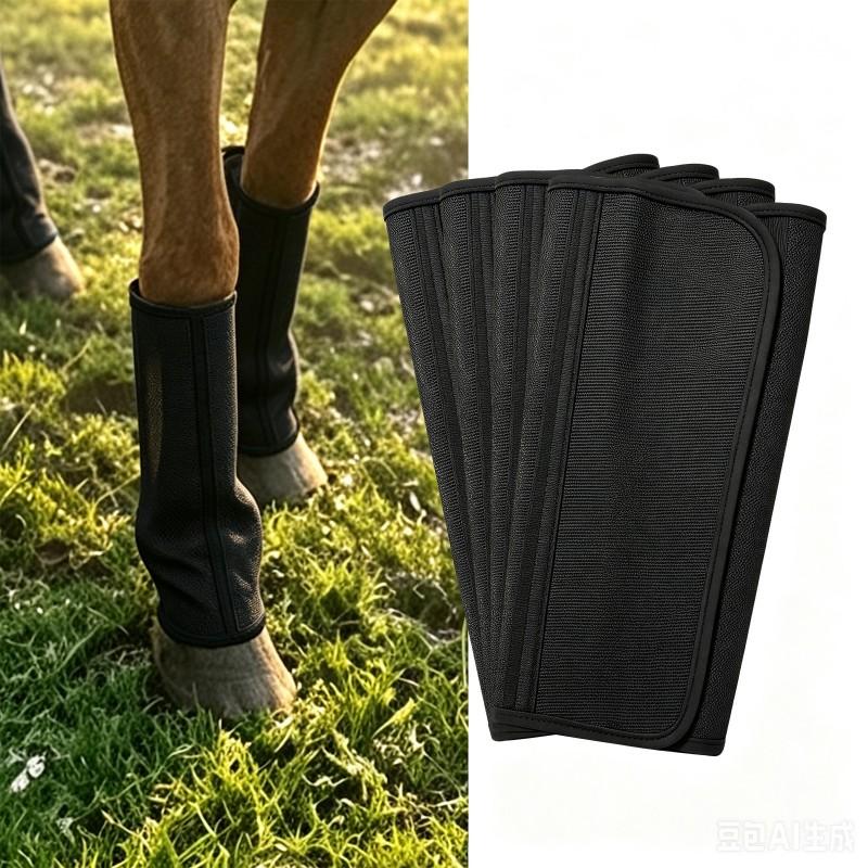 Horse Leg Fly Mosquito Shield Protection Wrap Equestrian Guard