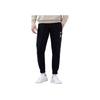 Adidas Solid Color Elastic Waist Joggers Men Bottoms Black HE5152