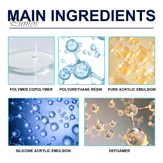 300ML Polyurethane Waterproof Coating Roof Wall Repair Adhesive Anti-Leakage Waterproof Agent Indoor Outdoor Liquid Waterproof Insulating Sealant