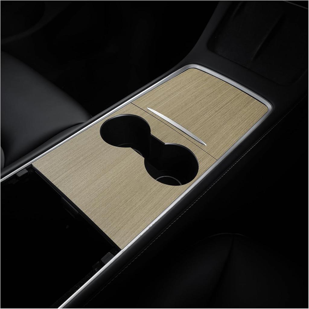Center Console Silicone Wrap Kit for Tesla Model 3 2024-2025 / Model Y 2025, Tesla Center Console electrostatic adsorption Cover for Model 3/Y