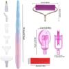 5D Matte Diamond Painting Pen Tool Point Drill Pens Roller Glue Clay Kits DIY Wheel Easy 5D Diamond Painting Cross Stitch Set