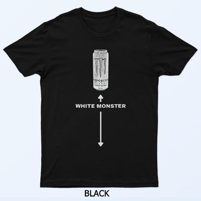 Biały Potwór Śmieszny Żart Człowiek Przyjaciele Koszulki T-shirt Lato Bawełna Oversize Y2k Męski Krótki Rękaw Strój Wygodna Odzież Sportowa