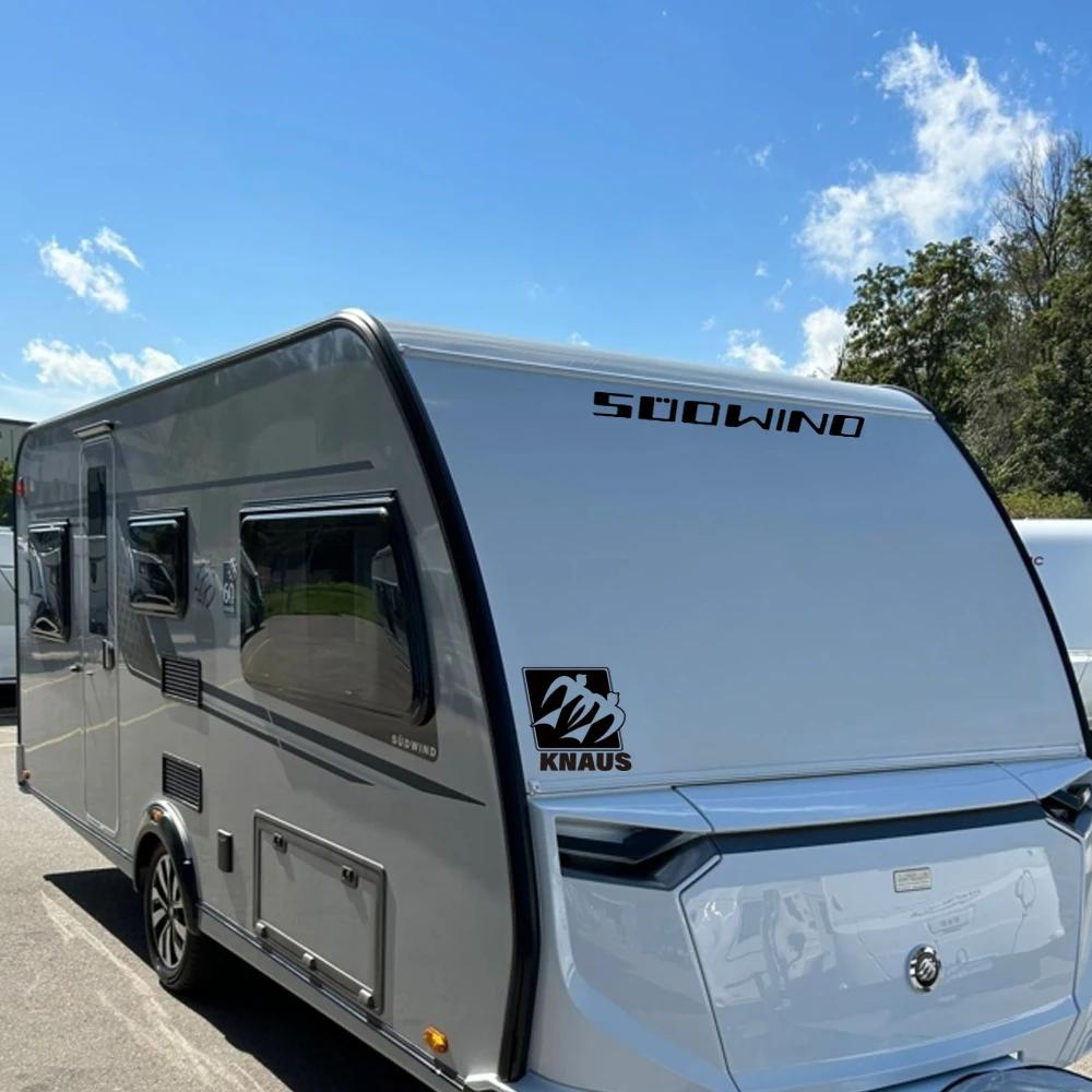 Adesivi per Auto Motorhome Cavalli Roulotte Camper Van Grafiche per Esterni Decorazione Decalcomania Vinile Accessori Auto Per Knaus Südwind