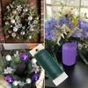Wrapping Flower Arrangements Plastic Coated Wire Xmas Green Rope Paddle Wire for Crafts Floral Wire