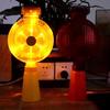 OLOMM Solar LED Warning Signal Light