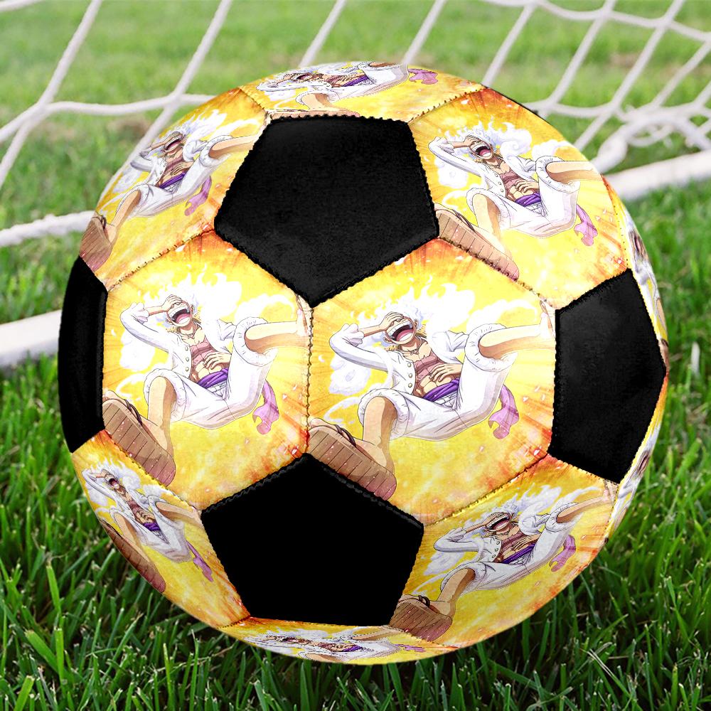 Fußball Bunt Maschinengenäht PVC Größe 5 Teamtraining Wettkampfbereit Langlebig Hoher Rückprall Cooles Sportgeschenk