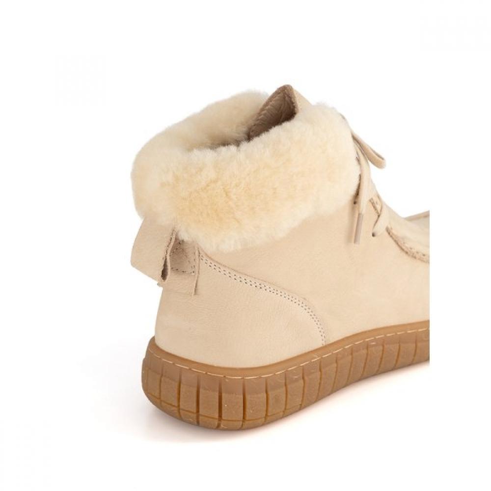 VAINER Beige Women S Comfort Fur bootS 9x82f00zy