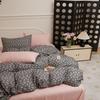 Duo Xi Ai Mei Double-Layer Cotton 4-Piece Bedding Set: Bed Sheet & Quilt Cover
