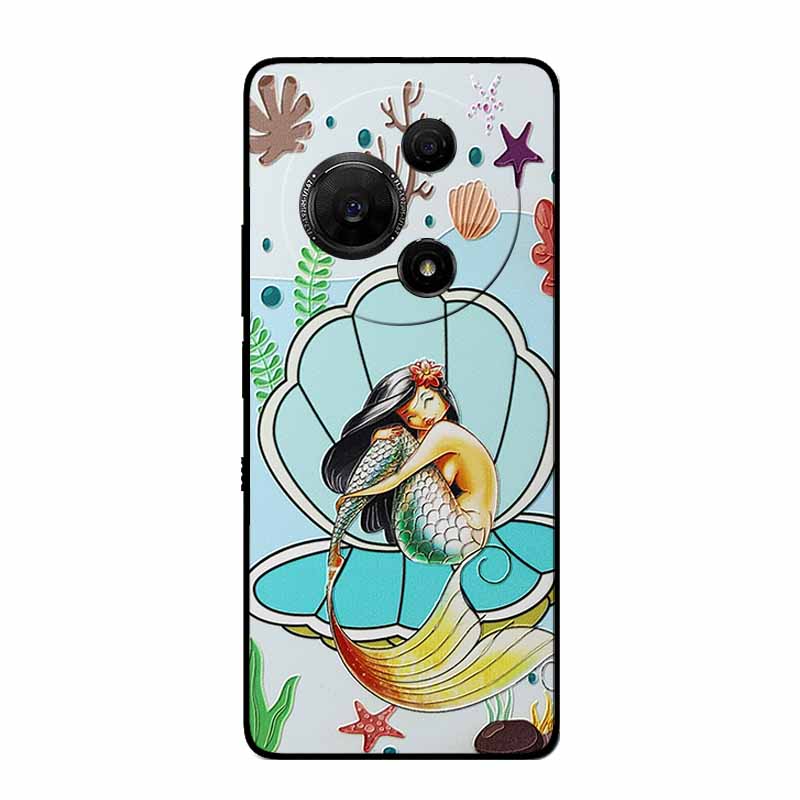 3D Relief Embossed Cover For TCL 60 NxtPaper 4G Case Soft Silicone Back Cover For 60 NXTpaper 4G 3D Relief Funda TCL 60 NXTpaper