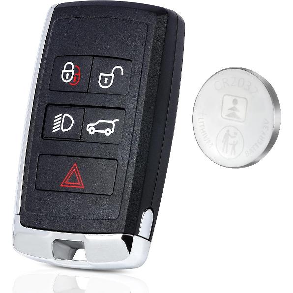 

Beefunny Smart Remote Key Fob Replacement for Land Rover Discovery Range Rover Sport Evoque 2018 2019 2020 2021 2022 2023 Half Keyless Car Key 315Mhz 1