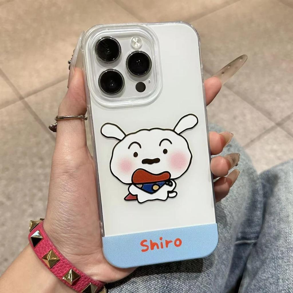 Superman Xiaobai Melody Is Suitable for Apple 17Promax Mobile Phone Case IP16 Large Hole IMD15Pro Cute 14 Sets