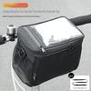 SUKOU Waterproof Touchscreen Handlebar Bag: Multifunctional Storage with Velcro Straps